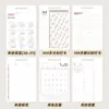 Calendário Planner de Autodisciplina 2027 Novo Modelo Decoração de Mesa de Escritório Estudante Calendário Criativo Estilo Caderno