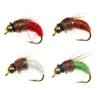 Traje micro-objeto Luya cebo mosca mosca mosca cebo falso Nome anzuelo abeja Hormiga pesca con mosca Luya anzuelo de pelo pesca boca tira blanca