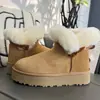 Botas de Nieve con Hebilla de Cuerno de Toro sobre Gamuza para Mujer, Suela Gruesa, Nuevo Estilo Invierno 2026, Piel y Piel Integradas, Botas de Algodón de Moda, Botas de Algodón Engrosadas
