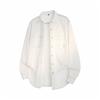Camisa de Manga Larga con Solapa de Color Sólido para Hombre, Nueva de Comercio Exterior para Primavera y Otoño, Chaqueta Camisa Casual Holgada para Hombre Transfronteriza