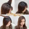 Artefacto de Cabello Esponjoso Invisible Elevado Parte Superior Craneal Almohadilla para Cabello Pinza para Cabello Raíz del Cabello Parte Superior de la Cabeza Anti-colapso Pasta Esponjosa Pinza para Flequillo