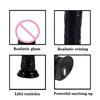 Jiuxi Color Transparente TPE Emulación 22cm Aparato Femenino Palo AV Comercio Exterior Amazon Suministros para Adultos