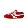 Tênis de Treino Alemão Niche Retrô Marrom Feminino 2025 Primavera Novo Cadarço Bico Redondo Tênis Plataforma Altura Interna Aumentada Sapatos Forrest