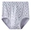 Pantalón Corto de Algodón Puro con Hilo Comprimido en la Entrepierna Delantera en Forma de U para Hombre, Tejido de Primavera, Talla Grande para Mediana Edad y Mayores, Cabezal de Pantalón Corto