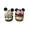 Gorro de Bebé Primavera y Otoño Mezclilla Ala Suave Gorra con Visera para Niños y Niñas Orejas Lindas de Mickey Gorra de Béisbol Súper Linda