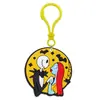Decoración de Halloween de PVC con Forma de Fantasma y Cierre de Langosta, Hebilla de Plástico, Colgante Transfronterizo para Cartera, Mochila, Decoración de Fiesta, Regalo