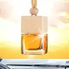 Colgante Aromático de Coche de Colores 8ml Color Degradado Recargable Botella Vacía Botella de Perfume Portátil Botella de Vidrio para Eliminar Olores
