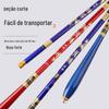 Fábrica direta ultra curto mão Rod 2.4 2.7 3.0 3.6 4.5 metros ultra leve 28 córrego Rod mini vara de pesca
