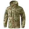 Traje Táctico de Camuflaje para Primavera y Otoño Ropa de Trabajo para Hombre Ropa de Protección Laboral Ropa de Trabajo Resistente al Desgaste Chaqueta Impermeable Ropa de Montañismo Exterior