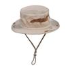 Camuflagem Bennie Hat Sun Hat Verão Homens ao ar livre Riding Round Rim Hat Pesca Hat Mountaineering Hat Sunscreen Hat