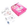 Venta directa de fábrica KM-3010, depiladora eléctrica recargable para mujeres, afeitadora de pies tres en uno para mujeres