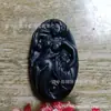 Ventas Directas de Fábrica colgante de sirena de jade Moyu natural de Xinjiang piedra del Rey de la Medicina Noble Jade Meteorito de oliva Hombres y mujeres Mayoreo