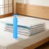 Saco de Compressão para Colcha Doméstica, Mala de Viagem, Roupas, Jaqueta de Penas, Saco de Armazenamento a Vácuo com Função de Extração de Ar