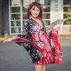 Nova promoção Cherry Blossom Festival Cosplay Anime Roupas Japonês Kimono Vestido de Empregada Vestido de Princesa Japonês Vestido de Palco