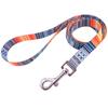 Correa para Perro de Mascota Estilo Bohemio Brillante de Fábrica con Patrón Floral Impreso Cuerda de Tracción para Mascota 1.35m