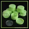 Frasco de Creme de 15g com Tampa Interna Creme Engarrafado 15ml G Frasco de Creme Verde Máscara Engarrafada