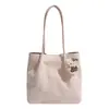 Bolsa Tote de Gran Capacidad para Mujer, Nuevo Estilo de Principios de Invierno, Bolso de Hombro Texturizado para Mujer, Bolso de Mano de Moda para Viajar, Elegante y Versátil
