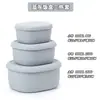 Caja de Alimentos Complementarios para Niños Almacenamiento de Silicona Conservación Fresca Vaporizable Tazón para Huevos Resistente a Altas Temperaturas Taza Especial para Alimentos Complementarios de Bebé