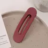 Pinzas para el Cabello Planas de 11 cm, Pinzas Antideslizantes Mate para Mujer, Accesorios para el Cabello de Sujeción Fuerte para Todo Tipo de Cabello, Uso Diario, Boda, Fiesta, Cita, Playa