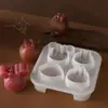 Amapola Dibujo Animado Estéreo Pollito Patito Animal Pequeño Aromaterapia Yeso Vela Molde DIY Llavero Colgante Molde