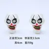 Decoración de Escena de Halloween Accesorios Cabeza de Payaso de Plástico Broma Burla Cabeza de Fantasma Juguete de Cabeza de Fantasma Payaso Aterrador