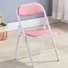 Silla de puente para niños, disponible en stock, suministro directo, silla plegable para dormitorio, silla de computadora para estudiantes, silla de comedor minimalista moderna.