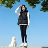 Chaleco acolchado de algodón con cuello alto para mujer, se puede usar como capa exterior, cálido, corte holgado, talla grande, estilo de pareja, nuevo para Invierno 2026