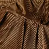 Tira de hoyo plisada terciopelo coreano terciopelo dorado terciopelo elástico pantalones ropa tela de terciopelo DIY punto