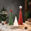 Decoração de Atmosfera Natalina Artesanato em Madeira Enfeites de Mesa em Pé Madeira Maciça Decorações Festivas