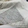Tecido de Renda Listrado de Fio de Pena de Pelúcia Outono e Inverno Saia Grande Ondulada Casaco Material de Tecido de Renda