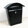 Buzón de consulta psicológica de hierro con cerradura, resistente a la lluvia, para cartas, periódicos, exterior, arte de hierro pintado, buzón escolar, venta al por mayor