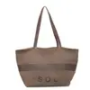 Bolsos de Moda para Mujer 2025 Nuevo Estilo Moda Casual Ligero Clase Bolsos para el Trabajo Gran Capacidad Bandolera Bolso Tote Elegante