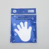 Luvas descartáveis em sacos, espessadas, de grau alimentício, transparentes, para catering, delivery, limpeza doméstica e uso na cozinha; Luvas de plástico PE