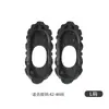 Crampons de silicone para comércio exterior para escalada na neve, montanhismo, esportes ao ar livre, crampons de TPE, capas antiderrapantes para sapatos, crampons de todos os tamanhos
