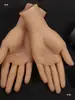 Nuevo Modelo de Molde de Mano de Silicona Realista para Hombres, Modelo de Mano Falsa para Exhibición de Relojes y Anillos, Accesorio para Transmisiones en Vivo y Fotografía, Controlado por Mano