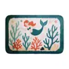 Alfombrillas de Baño con Dibujos Animados, Alfombrillas Antideslizantes de Baño, Felpudos para Puerta de Inodoro, Felpudos para Puerta de Dormitorio, Alfombrillas de Piso, Personalizadas con Fotos