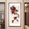 Entrada de casa, pintura suspensa, madeira maciça chinesa, pintura tradicional chinesa, tudo de bom para sala de estar, corredor, murais, nova pintura decorativa chinesa