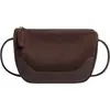 Bolso Pequeño Cruzado Retro de Ante para Otoño e Invierno con Parche de Cuero, Bolso Dumpling, Bolso de Hombro/Cruzado Simple y Versátil para Mujer con Diseño de Nicho