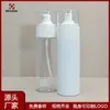 Fuente de fábrica 150ml Boquilla de presión Material PET 24 Dientes Espuma Limpiador Facial Loción Corporal Botella de Plástico
