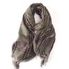Cachecol xadrez retrô masculino de inverno quente à prova de frio longo presente de aniversário meninos alta qualidade moda cachecol feminino