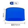 Capa de pé de silicone esportiva personalizada, especial para treino, meias esportivas redondas de silicone antiderrapantes, fábrica personalizada OEM atacado