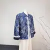 Nueva Chaqueta de Algodón con Piel de Visón Auténtico Estilo Chino 2025 Invierno Nueva Cuello Alto de Algodón Personalizada Prenda Exterior para Mujer