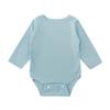 Crisantemo solar para bebé, color sólido, manga larga, enterizo para gatear, ropa de primavera y verano para bebé, triángulo ha fart ha ropa al por mayor