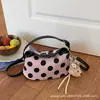 Bolso de Lunares para Mujer, Nuevo Estilo Verano 2026, Súper Popular, Bolso de Mano Pequeño Exquisito, Versátil para el Viaje Diario, Bolso de Hombro Único Cruzado