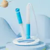 Cuerda de Saltar de Silicona para Niños Principiantes Estudiantes de Primaria Deporte Fitness Cuerda de Saltar Profesional Pegamento Blanco Resistente al Desgaste Sin Nudo Ajustable