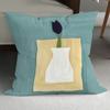 Fronha de Travesseiro Combinada Girassol Estilo Ins Almofada Travesseiro Decorativo Almofada de Sofá Nórdica Travesseiro de Encosto de Cama