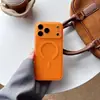 Adecuado para iPhone 18 Pro Max, funda de teléfono magnética con tacto de piel mate, cubierta protectora con agujero de precisión para lente Apple 16 17