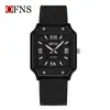 Reloj Oufani Impermeable con Números Romanos, Correa Simple de Nailon, Reloj de Cuarzo, Silencioso, Ligero, Reloj Unisex para Escuela Secundaria y Exámenes de Admisión a la Universidad