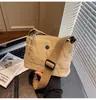 Bolso Casual de un Solo Hombro para el Trabajo, Sencillo y Moderno, Color Sólido, Estilo Coreano, Bolso Cuadrado Pequeño, Elegante y con Estilo, Modelo Nuevo, Llamativo
