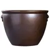 Jarro Cerâmico Antigo Orelha de Leão Fábrica de Jingdezhen Casa Pátio Tanque de Peixes Lótus Decoração de Jardim Templo Jarro Grande de Água